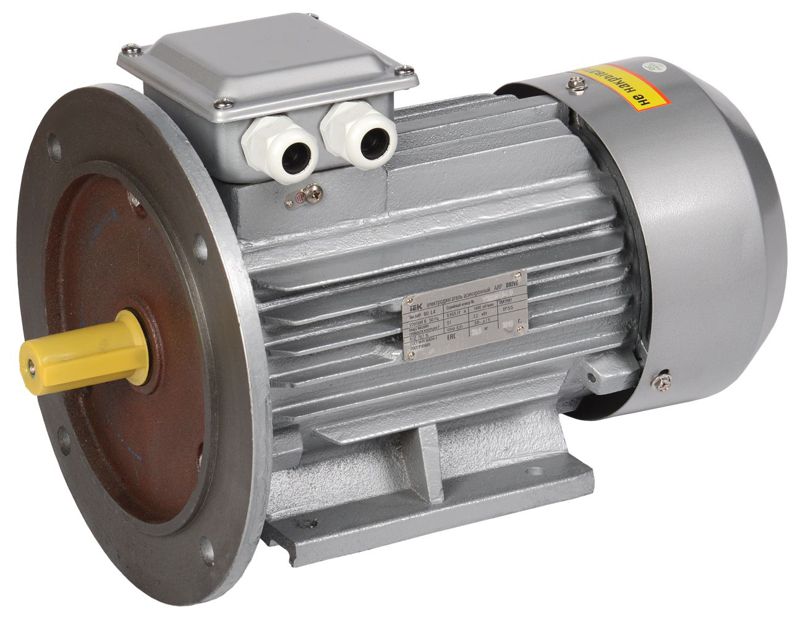 Электродвигатель АИР DRIVE 3ф 90LB8 220/380В 1.1кВт 750об/мин 2081 IEK DRV090-B8-001-1-0720