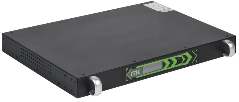 Источник бесперебойного питания ITK ELECTRA LR 1U 750ВА/450Вт LCD с АКБ 2х8AH IEK ELR-750VA-1-002