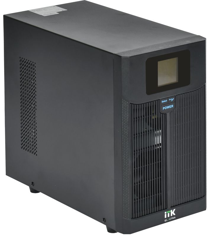 Источник бесперебойного питания ELECTRA LT 2кВА/1.6кВт 48VDC без АКБ USB ITK ELT-2000VA-1-L