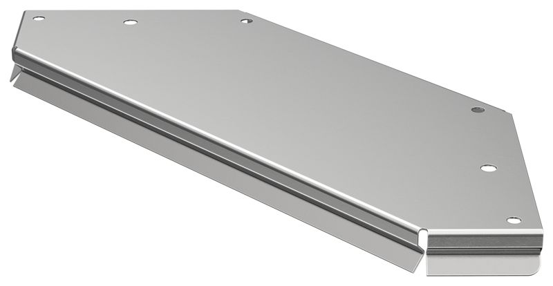 Крышка для угла 90град. осн.80 L281 сталь 0.8мм ESCA 5 IEK ES5-PGD-90-080-08