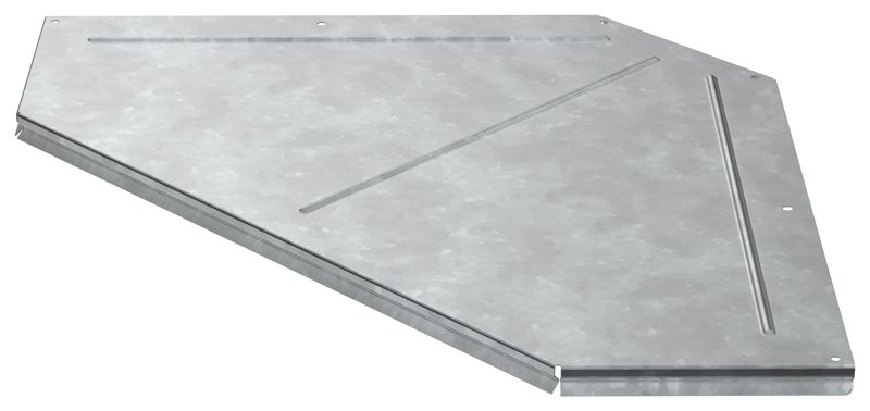 Крышка для угла 90град. осн.300 L593 сталь 0.8мм HDZ ESCA 5 IEK ES5-PGD-90-300-08-HDZ