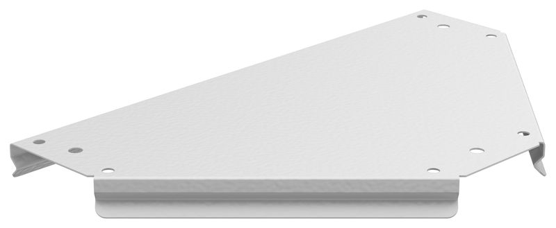 Крышка разветвителя Т-образ. осн.50 1.2мм RAL 9016 ESCA 5 IEK ES5-RTD-050-12-RGA