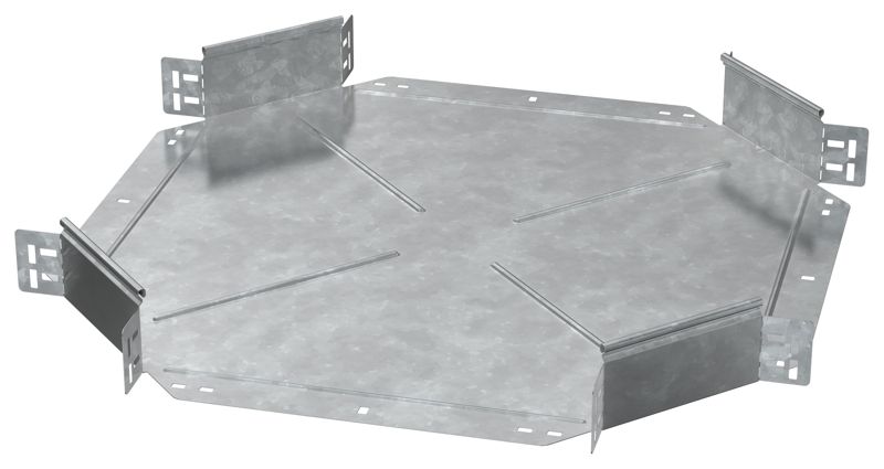 Ответвитель для лотка 80х400 1.5мм HDZ ESCA 7 IEK ES7-KR-080-400-15-HDZ