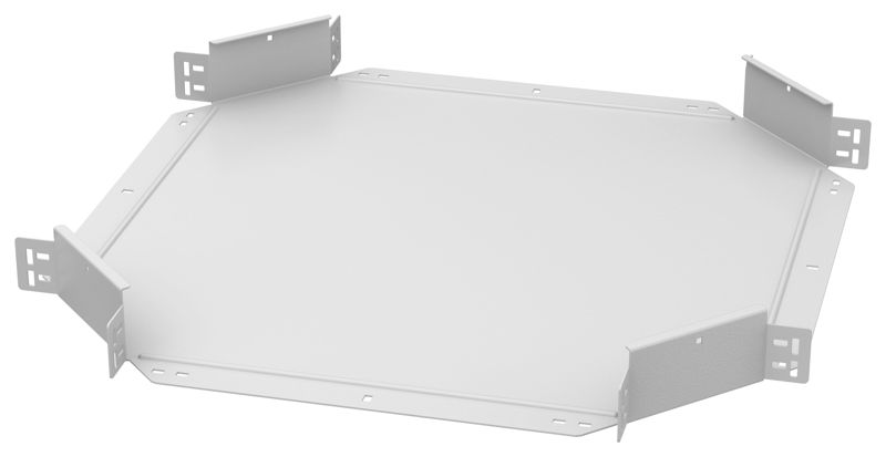Ответвитель для лотка 100х600 2мм RAL 9016 ESCA 7 IEK ES7-KR-100-600-20-RGA
