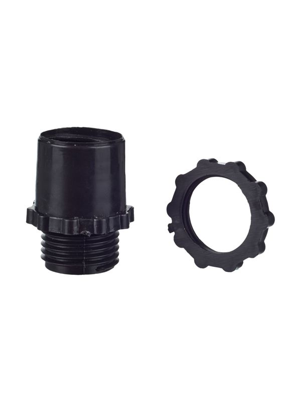 Муфта вводная MB15 G 1/2дюйма пластик IP40 ELASTA IEK ET-MP40D-MB-P-G02-015