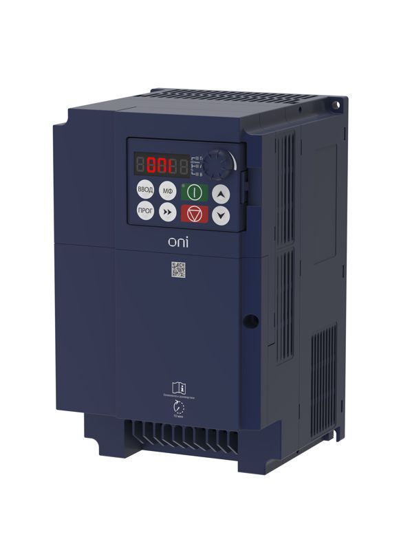 Преобразователь частоты FC-430 380В 5.5-7.5кВт 13-17А встроен. тормозной модуль ONI FC-430-33-055G075PT