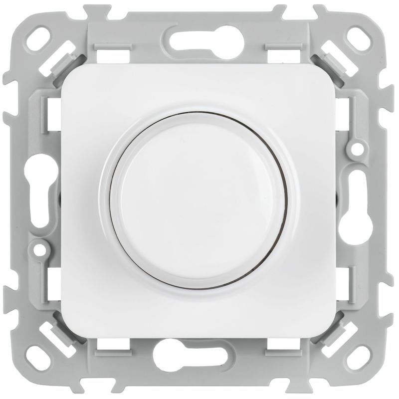Светорегулятор проходной СП FLITE СС16-5-1-ФлБ LED 250Вт механизм бел. IEK FI-D22-0250-P-K01