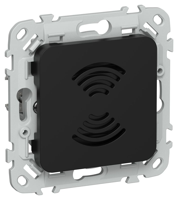 Звонок дверной СП FLITE ЗВ-ФлЧ механизм черн. IEK FI-ZD10-02-220-K02