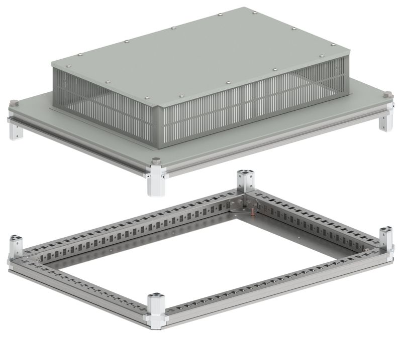 Крыша и основание (под фланец) 800х600 IP31 FORMAT IEK FO-00-KOF-080-060-31