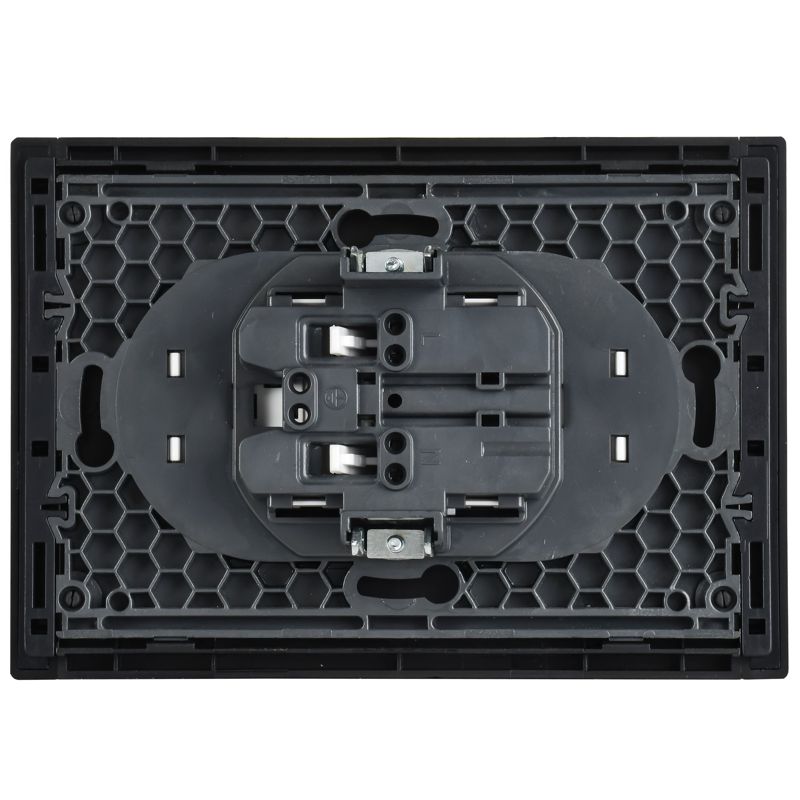 Выключатель жалюзи FORTE&PIANO 10А FP711M никель металл IEK FP-R20-10-1-M-K02