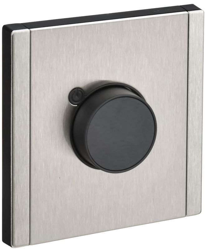 Термостат электронный FORTE&PIANO FP752M с индикацией никель IEK FP-RT11-M-K50