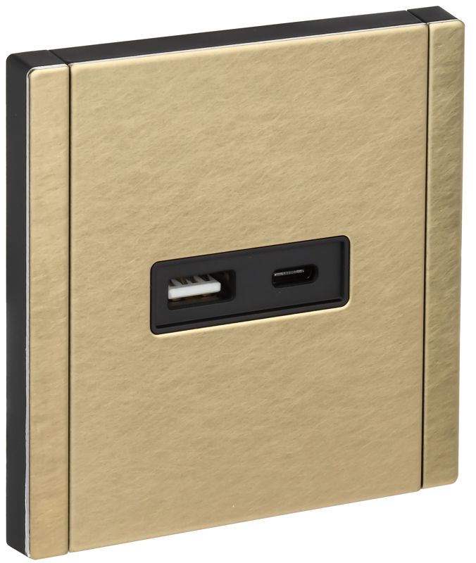 Розетка TV FORTE&PIANO проходная FP129M черн. металл IEK FP-U22-018-M-K37
