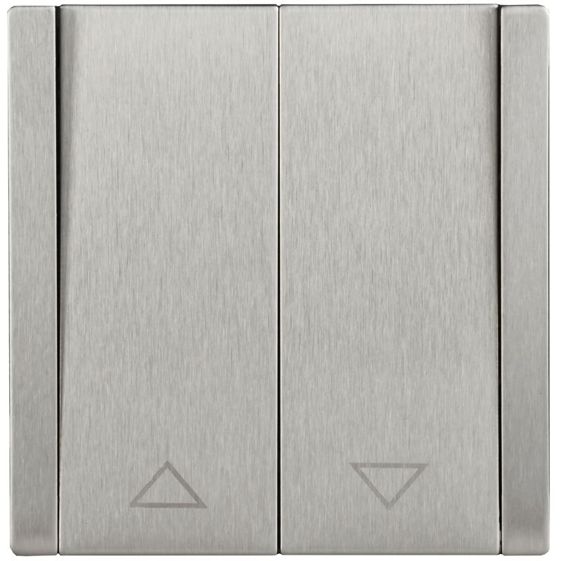 Выключатель жалюзи СП FORTE&PIANO FP711M 10А IP20 никель IEK FP-V15-0-10-1-M-K50