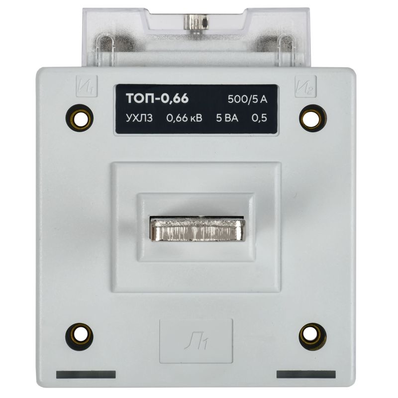 Трансформатор тока ТОП-0.66 500/5А кл. точн. 0.5 5В.А IEK ITP10-2-05-0500