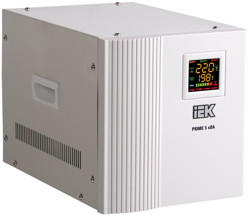 Стабилизатор напряжения Prime 5кВА переносной IEK IVS31-1-05000