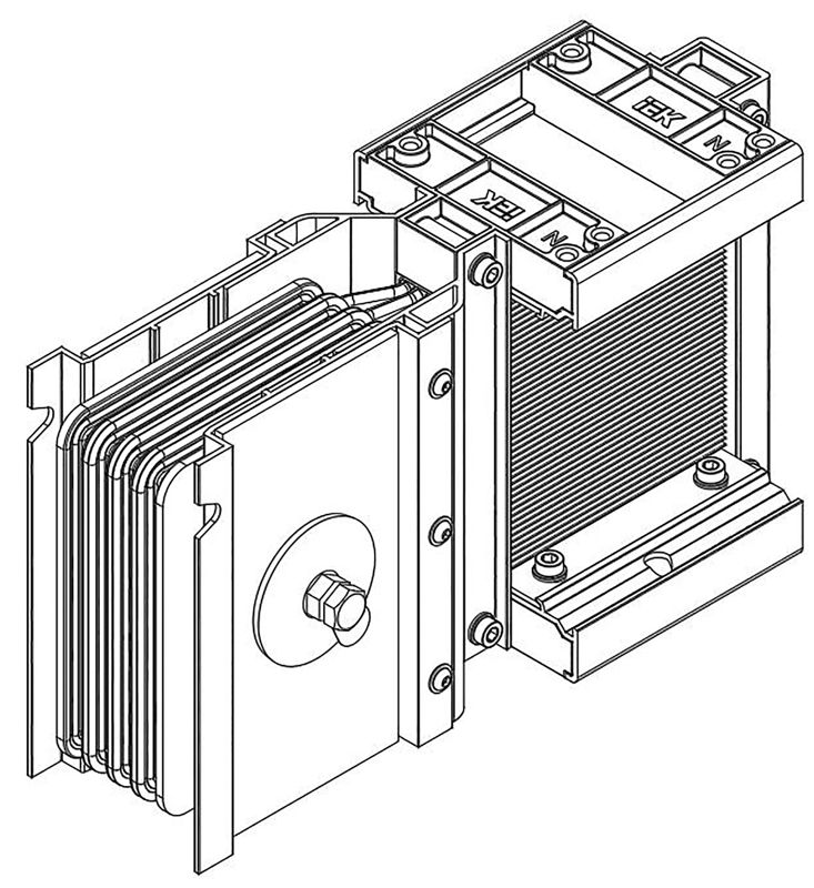 Секция концевая 1000А Al 3L+N+PER НК IP55 тран. IEK LB-1000A4-25-F-EC
