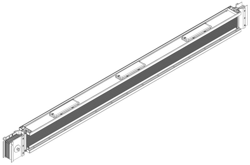 Секция прямая распределительная 4000А Cu 3L+N+PER IP55 1+0 IEK LB-4000C4-35-D-S10