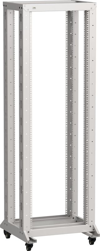 Стойка 2-рамная 47U 600х600мм на рол. сер. LINEA F ITK LF35-47U66-2RM