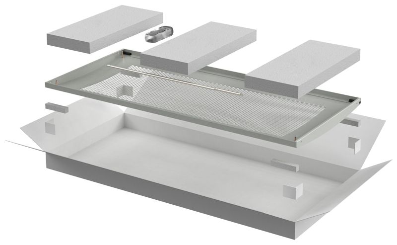 Дверь для шкафа LINEA N 33U 600мм перфорир. сер. ITK LN35-33U6X-DP