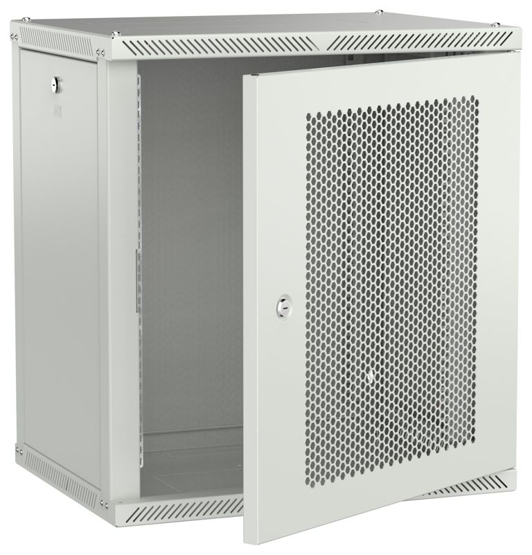 Шкаф LINEA W 2.0 12U 600х450мм дверь перфорир. сер. ITK LWR3-12U64-PF-2