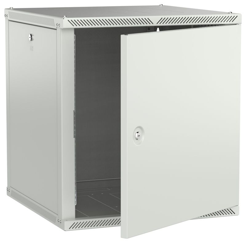 Шкаф LINEA W 2.0 12U 600х600мм дверь метал. сер. ITK LWR3-12U66-MF-2
