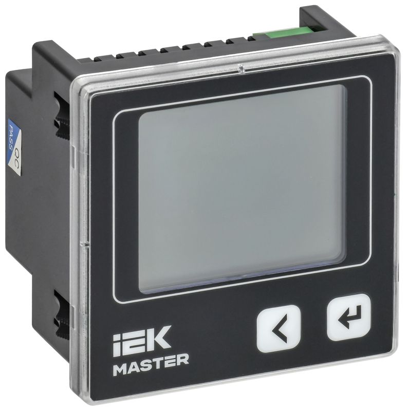 Амперметр цифровой щитовой 3ф RS-485 72х72 LCD MASTER IEK MI-DA11-6-3-1-LCD