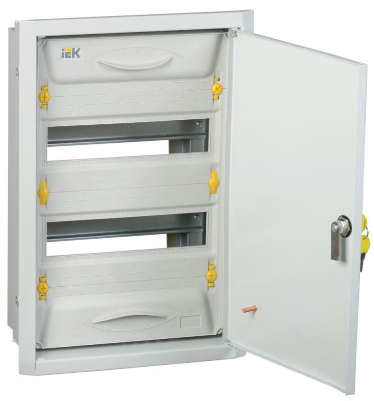 Корпус ЩРв-24з-1 36 UNIVERSAL IP31 метал. IEK MKM12-V-24-31-Z-U