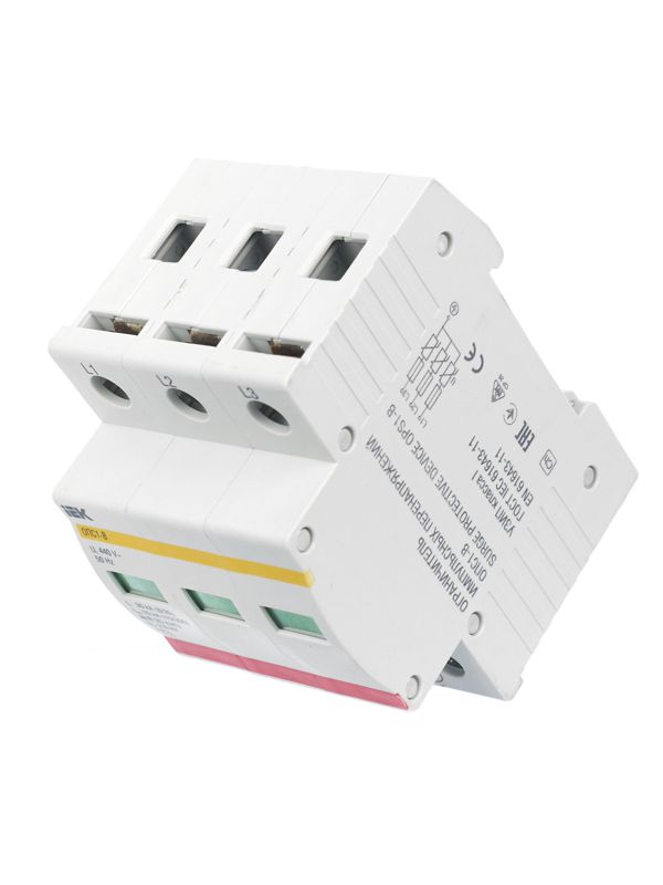 Ограничитель перенапряжения ОПС1-B 3P KARAT IEK MOP20-3-B
