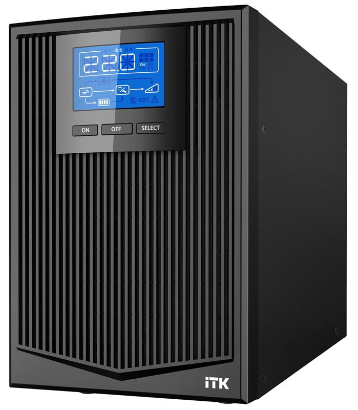 Источник бесперебойного питания MYPOWER OT MPOT111 1кВА/1кВт с АКБ разъемы Schuko ITK MPOT-001-1-02-S