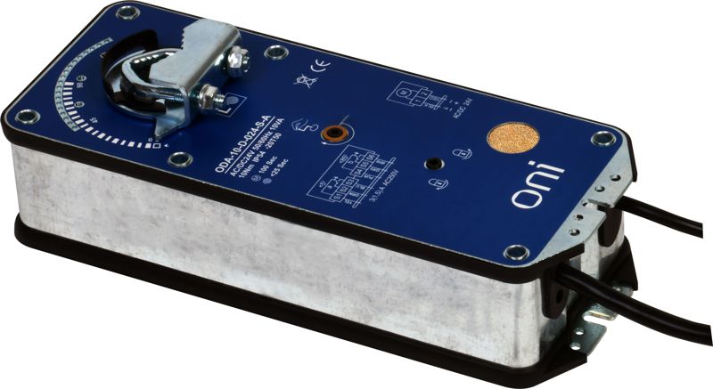 Привод заслонки 10Нм 230В AC 2 поз. с пруж. ONI ODA-10-D-230-S-A
