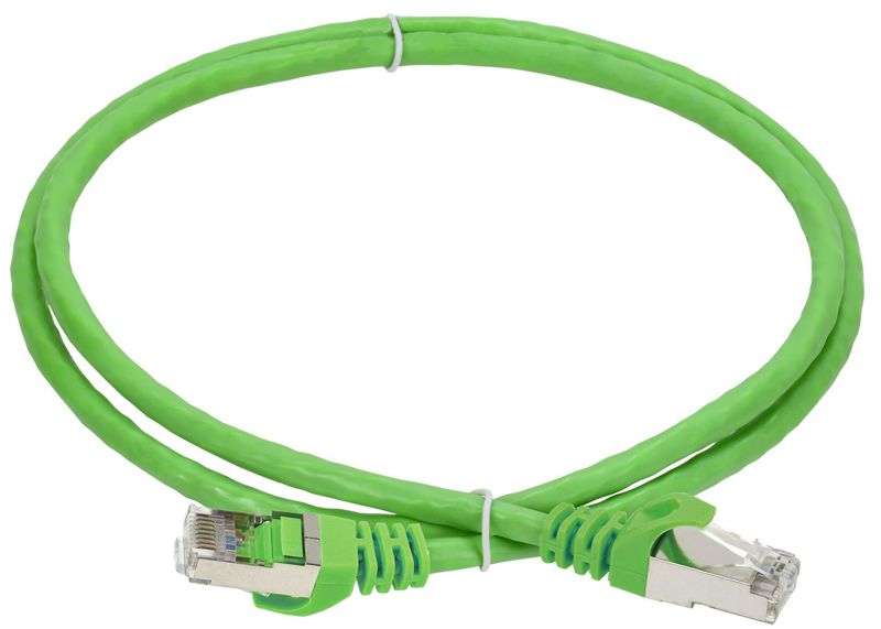 Патч-корд кат.6 FTP PVC 3м зел. ITK PC02-C6F-3M