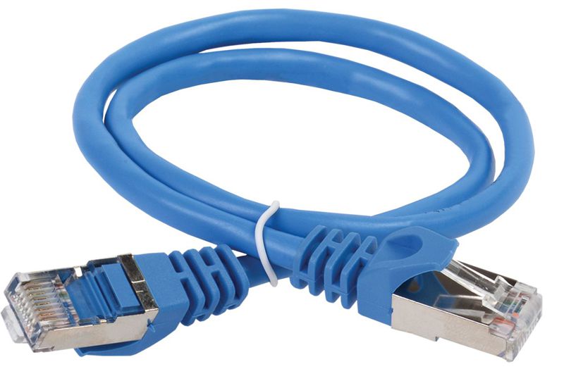Патч-корд кат.5E FTP LSZH 7м син. ITK PC03-C5EFL-7M