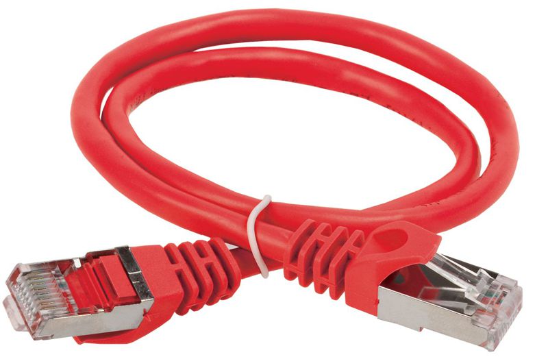 Патч-корд кат.5E FTP 2м красн. ITK PC04-C5EF-2M