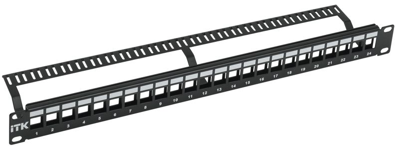 ����-������ ��������� 1U UTP. 24 ����� ITK PP24-1UMU