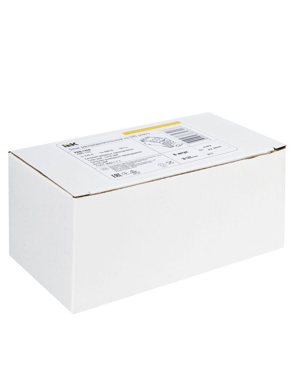 Блок распределительный на DIN-рейку РБД-125А IEK RBD-125