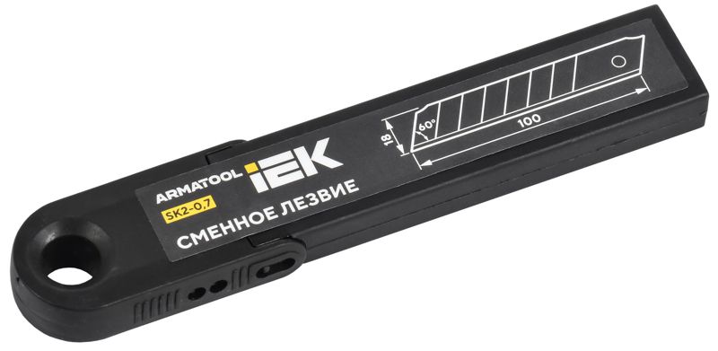 Лезвие сменное 30град 18х100мм SK2 (уп.10шт) IEK TNC72D-NL-18-100