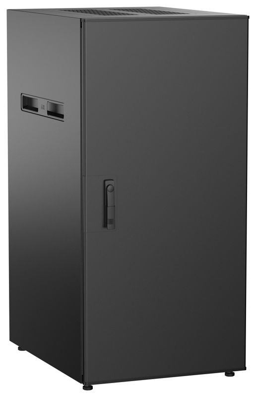 Шкаф UNITBOX N 24U 600х800мм мет. пер. дв. черн. ITK UBN05-24U68-M