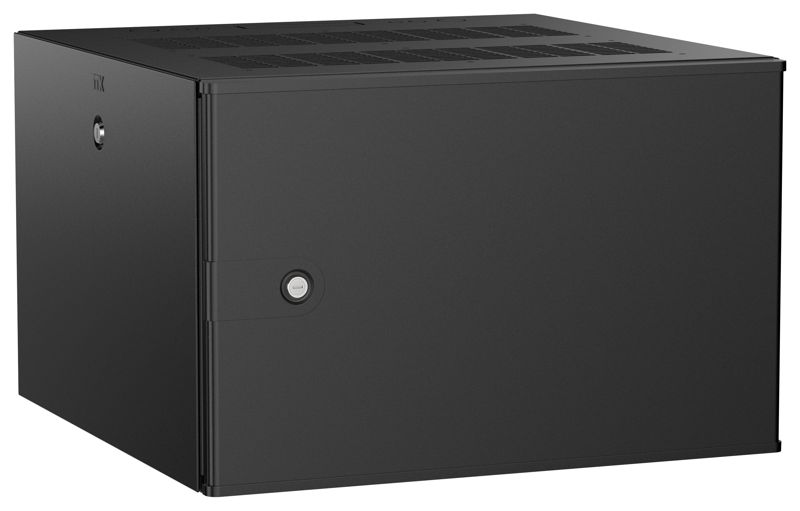 Дверь UNITBOX W 6U 600х600мм метал. черн. ITK UBW05-06U66-M