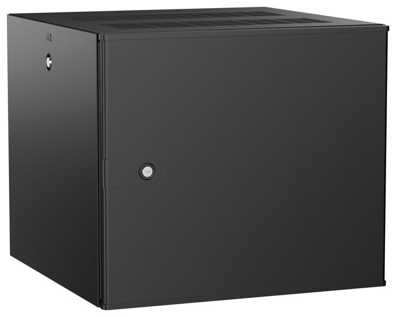 Дверь UNITBOX W 9U 600х600мм метал. черн. ITK UBW05-09U66-M