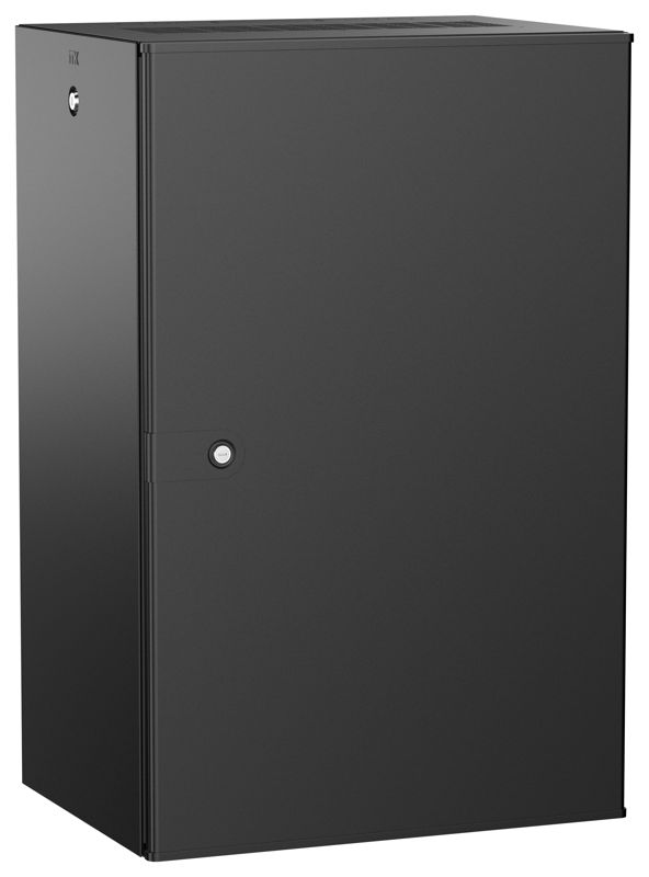 Дверь UNITBOX W 18U 600х450мм метал. черн. ITK UBW05-18U64-M