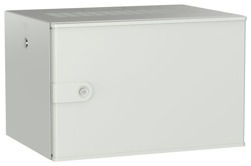 Дверь UNITBOX W 6U 600х450мм метал. сер. ITK UBW35-06U64-M