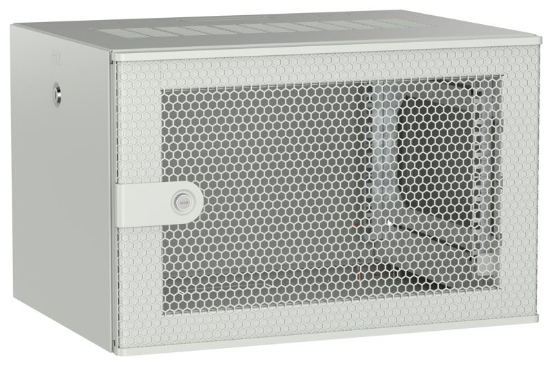 Дверь UNITBOX W 6U 600х450мм перфор. сер. ITK UBW35-06U64-P