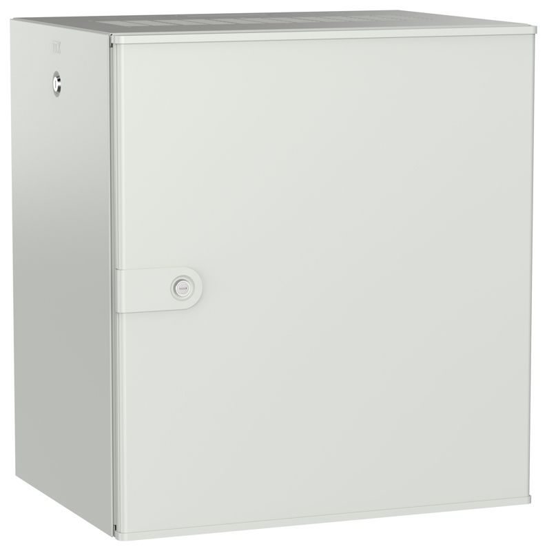 Дверь UNITBOX W 12U 600х450мм метал. сер. ITK UBW35-12U64-M