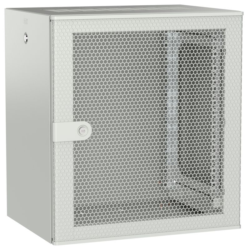 Дверь UNITBOX W 12U 600х450мм перфор. сер. ITK UBW35-12U64-P