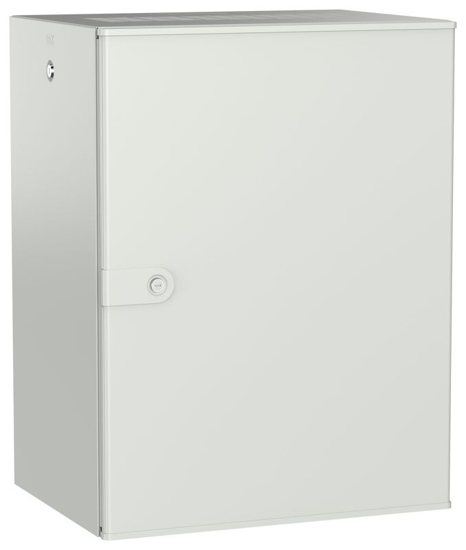 Дверь UNITBOX W 15U 600х450мм метал. сер. ITK UBW35-15U64-M