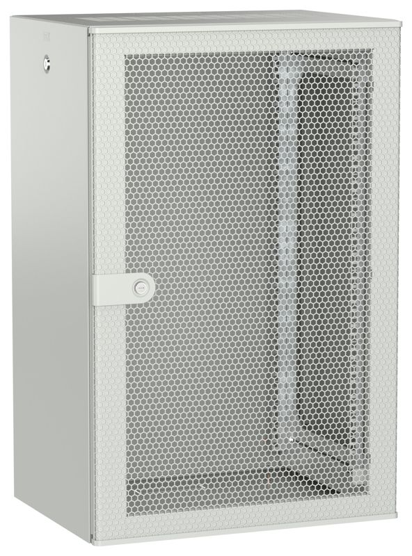 Дверь UNITBOX W 18U 600х450мм перфор. сер. ITK UBW35-18U64-P