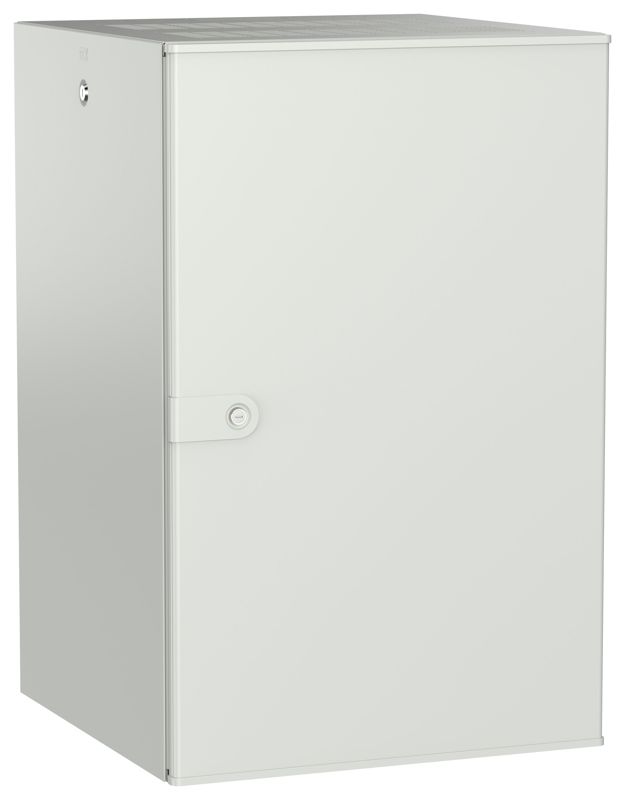 Дверь UNITBOX W 18U 600х600мм метал. сер. ITK UBW35-18U66-M