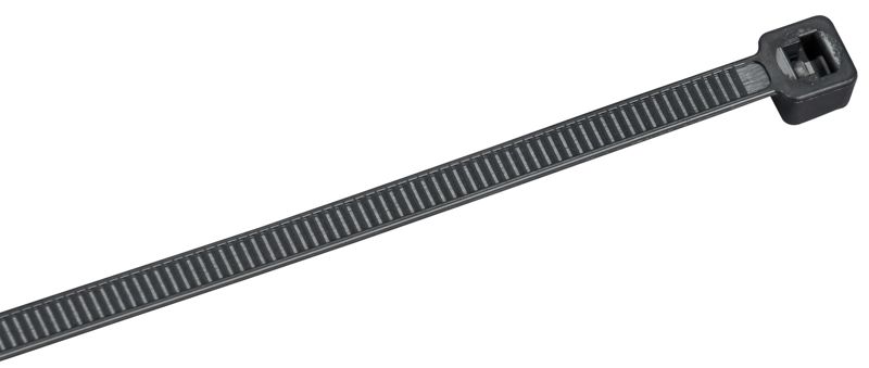 Хомут 4.8х370мм P6.6 съемный черн. (уп.100шт) IEK UHH13-D048-370-100-K02