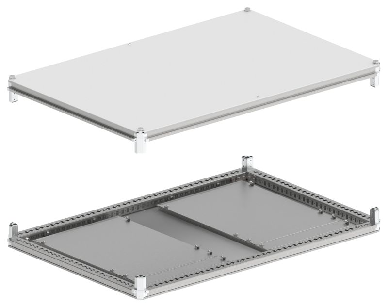 Крыша и основание 1200х800 IP54 FORMAT IEK YKM40D-FO-KO-120-080-54