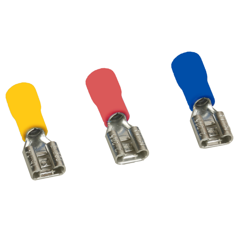 Разъем плоский РпИм OptiKit S-Pm-PVC-2-5-0.4 (уп.100шт) КЭАЗ 278085